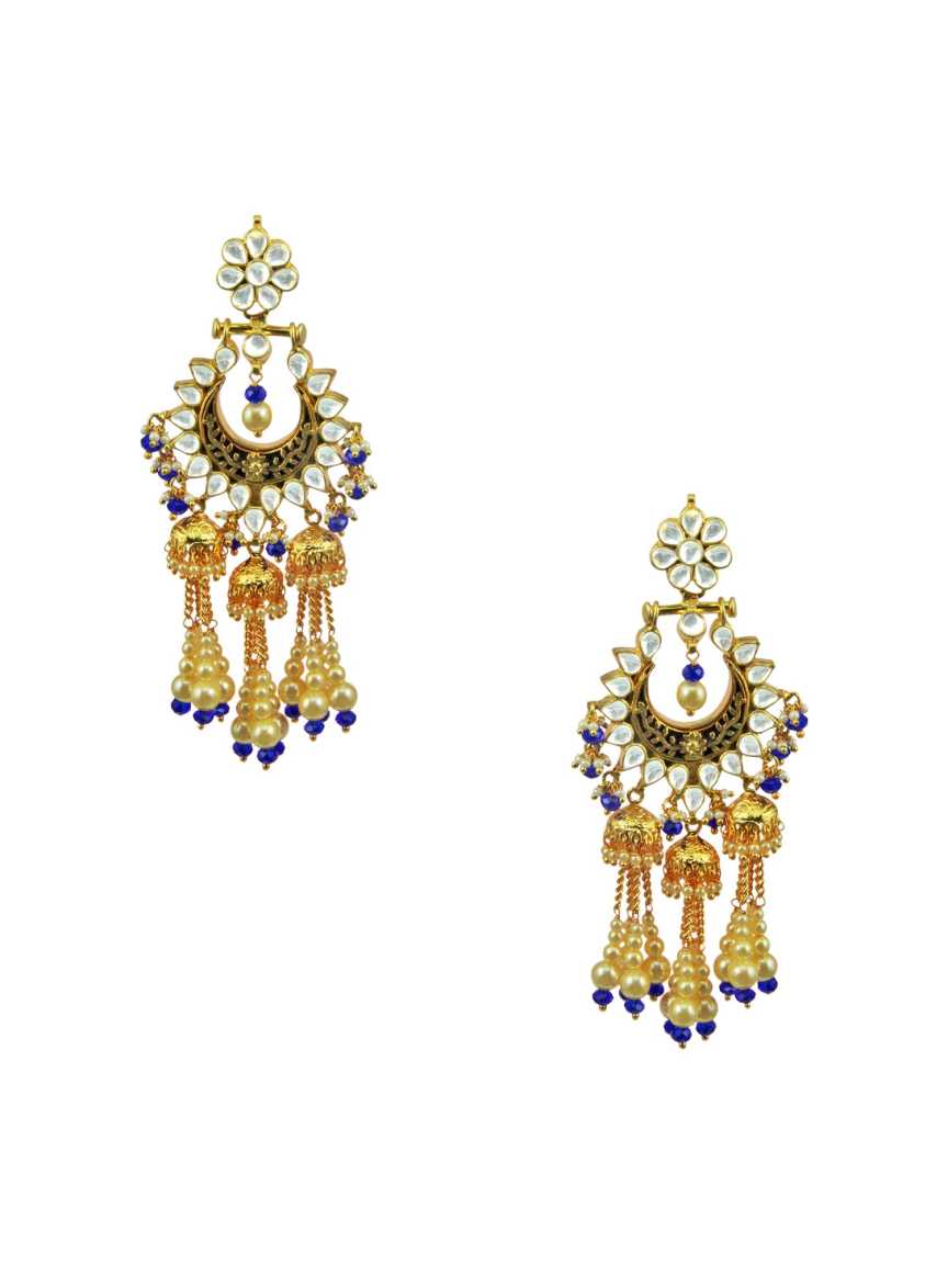 EARRING in JADAU KUNDAN Style | Design - 15263