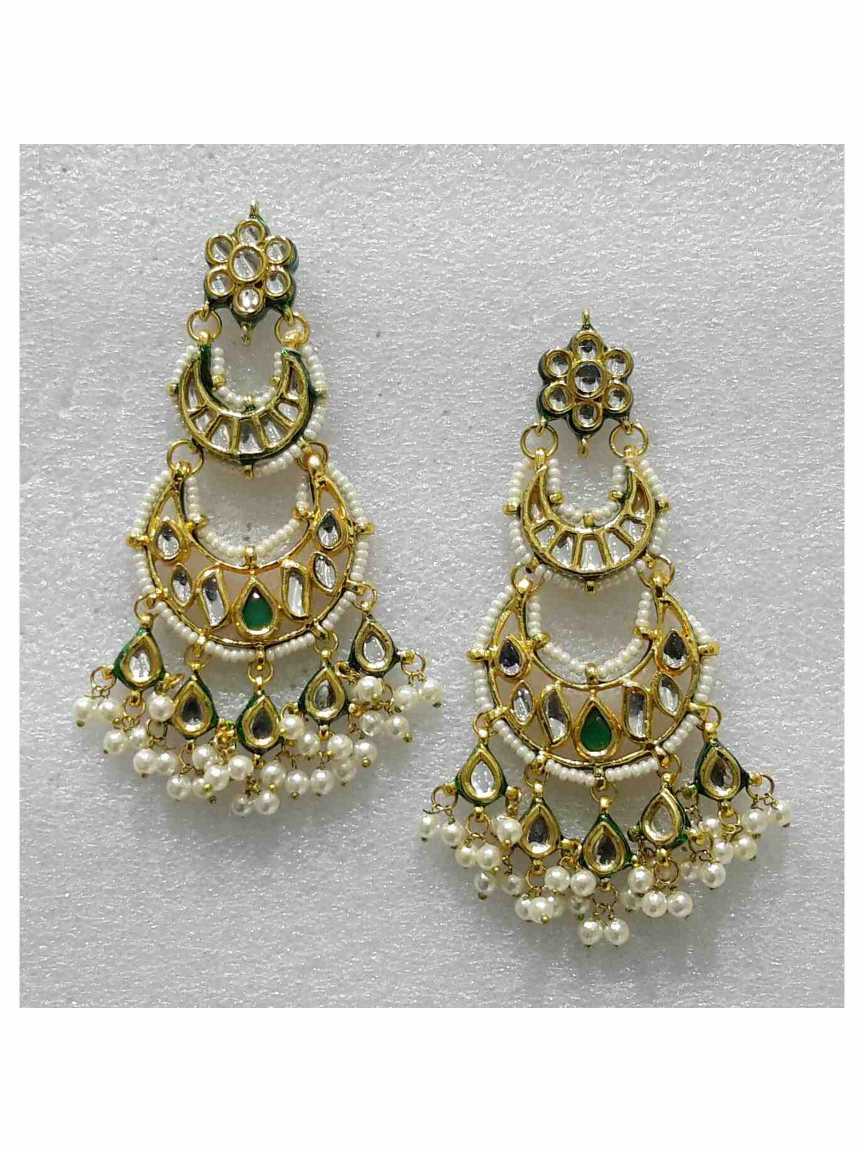 EARRING in JADAU KUNDAN Style | Design - 15289