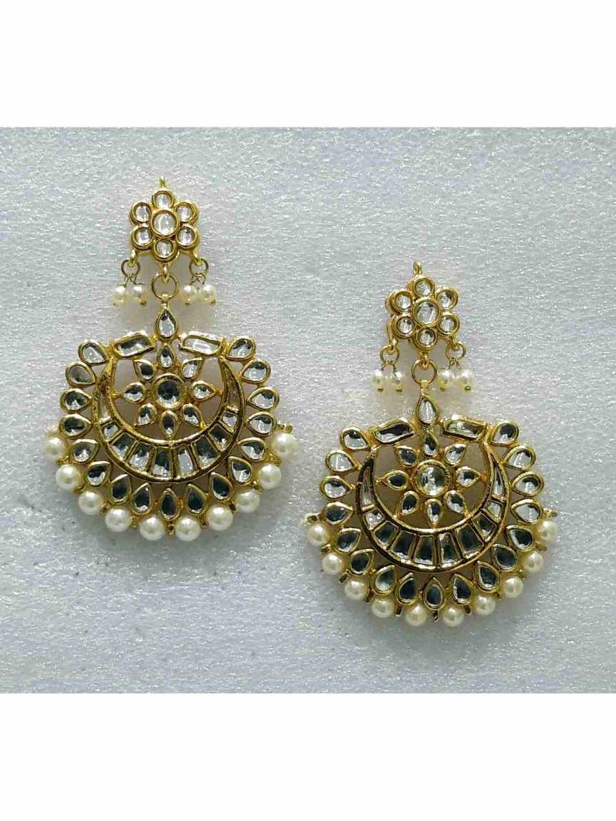 EARRING in JADAU KUNDAN Style | Design - 15291