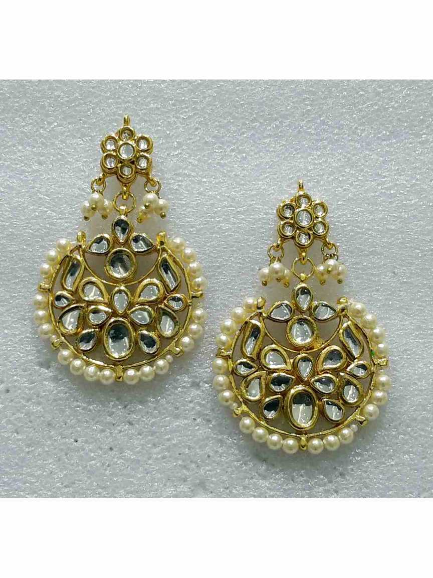 EARRING in JADAU KUNDAN Style | Design - 15292