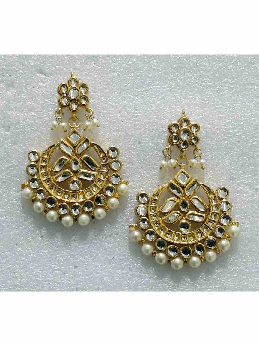 EARRING in JADAU KUNDAN Style | Design - 15296