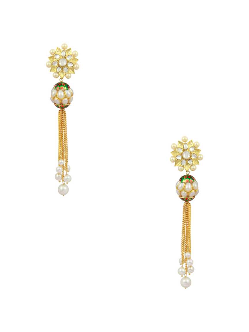 EARRING in JADAU KUNDAN Style | Design - 15514