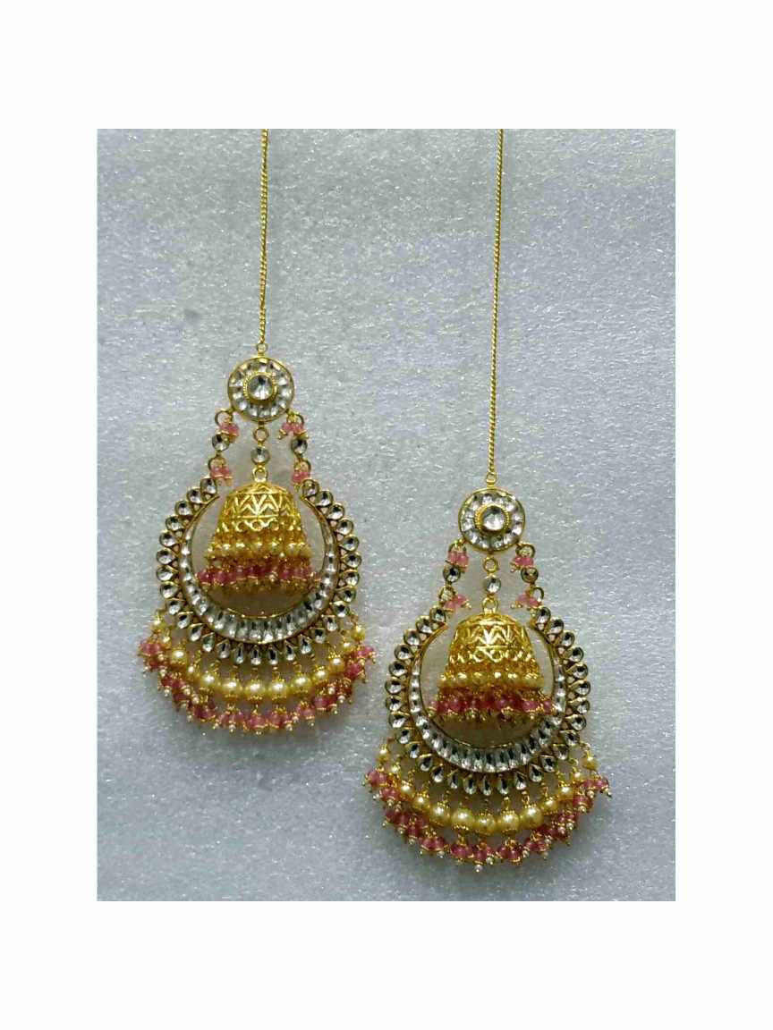 EARRING in JADAU KUNDAN Style | Design - 15816