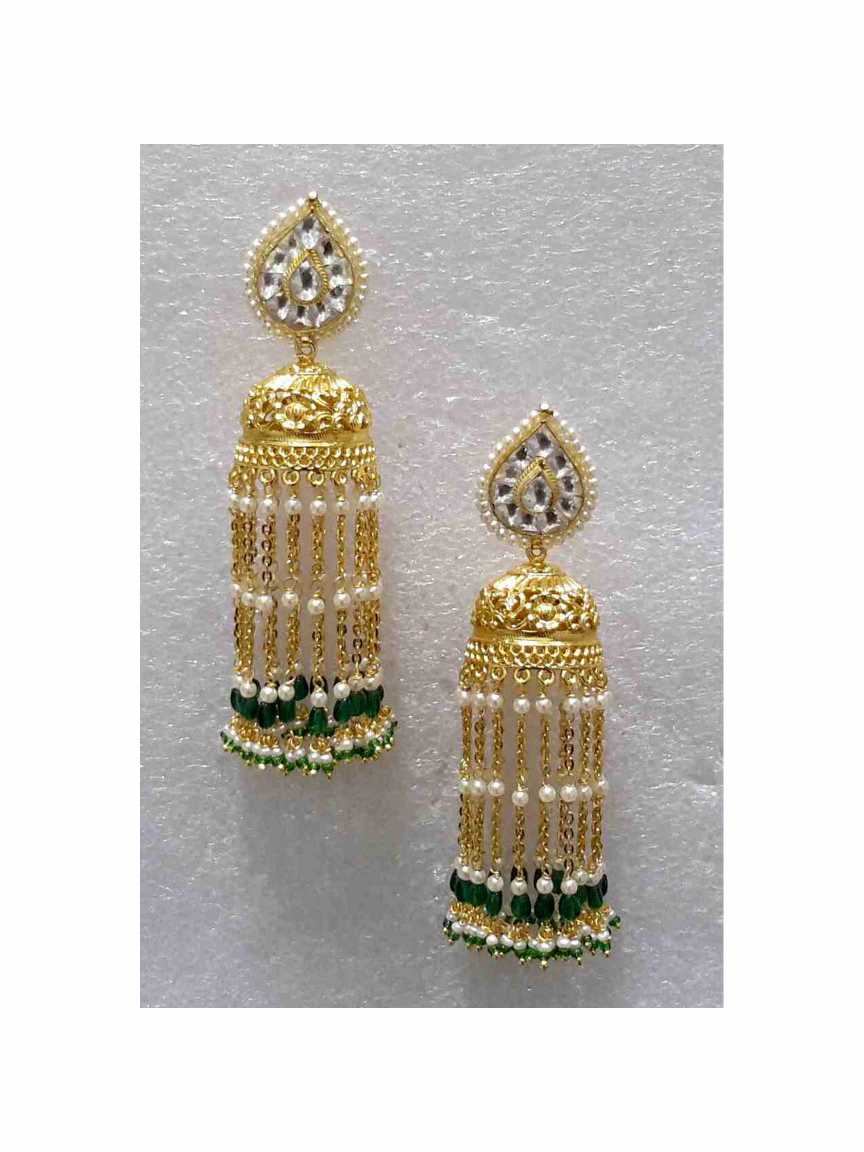 EARRING in JADAU KUNDAN Style | Design - 15821