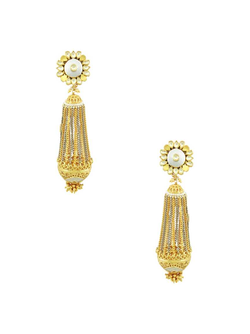 EARRING in JADAU KUNDAN Style | Design - 15840