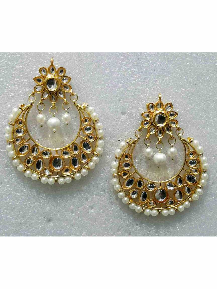 EARRING in JADAU KUNDAN Style | Design - 15845