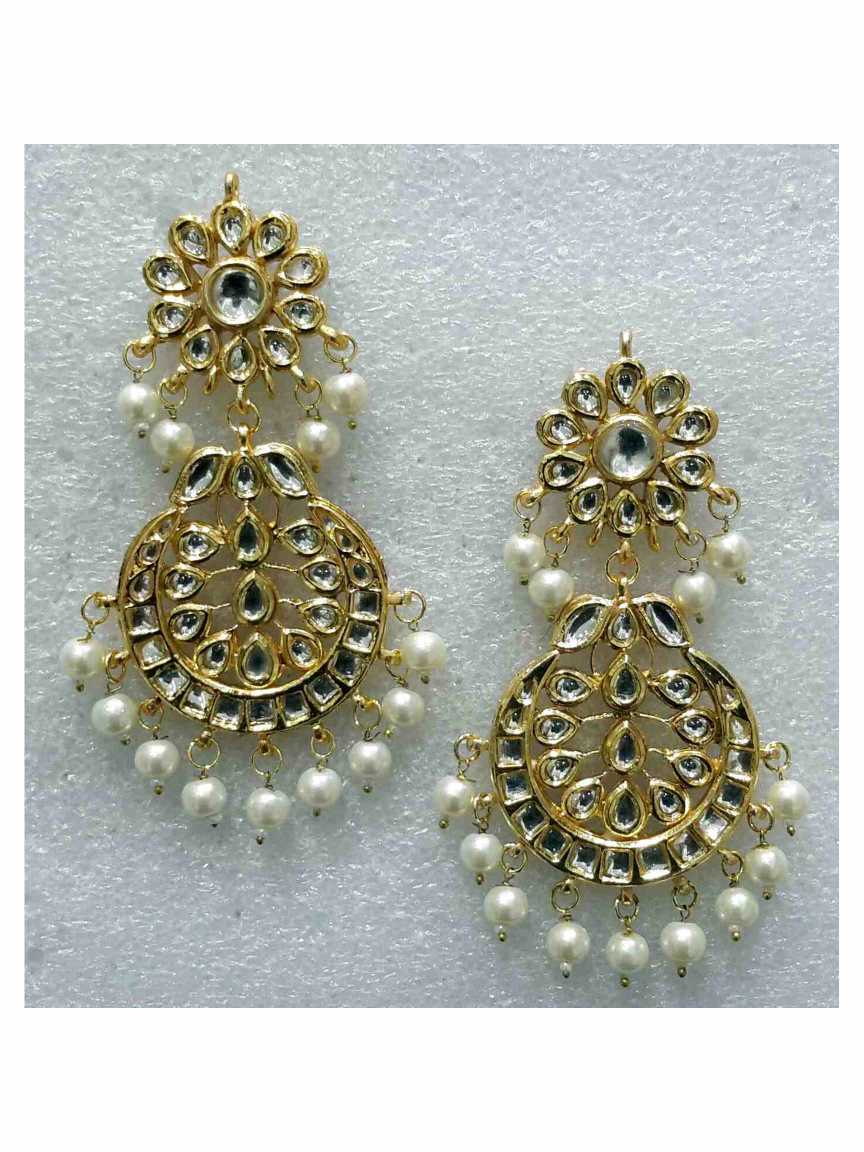 EARRING in JADAU KUNDAN Style | Design - 15847
