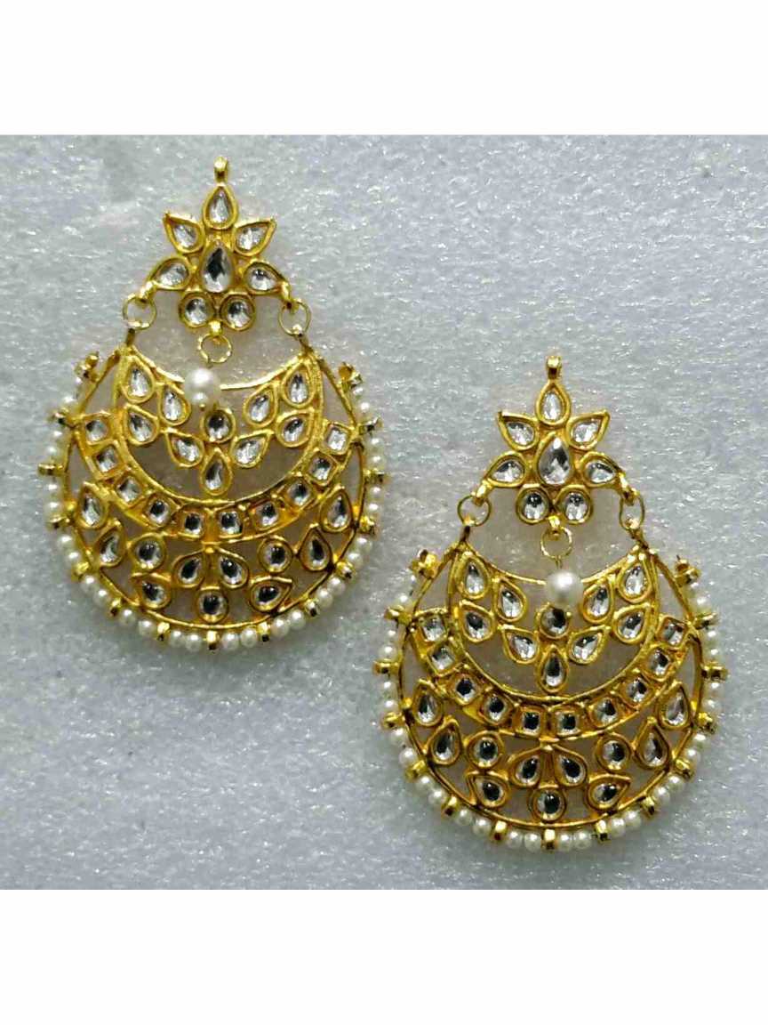 EARRING in JADAU KUNDAN Style | Design - 15853