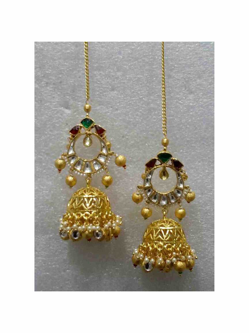 EARRING in JADAU KUNDAN Style | Design - 15862