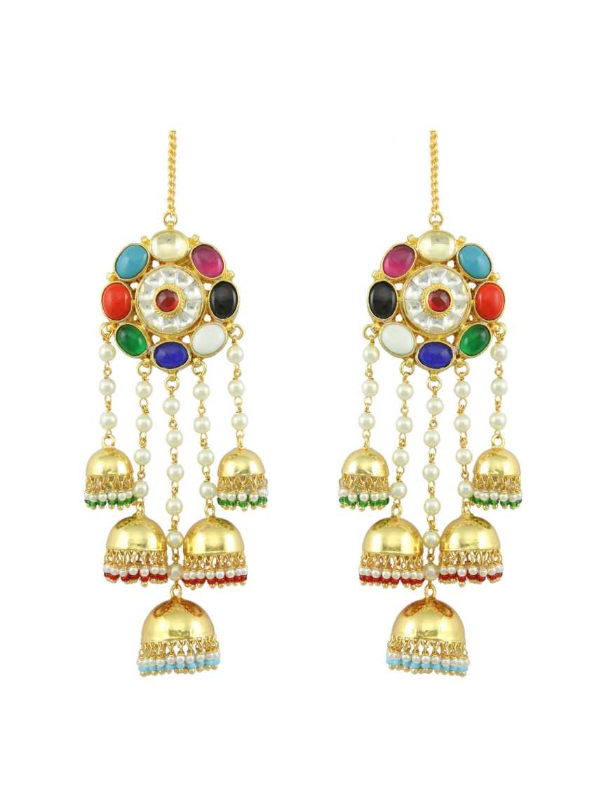 EARRING in JADAU KUNDAN Style | Design - 15870