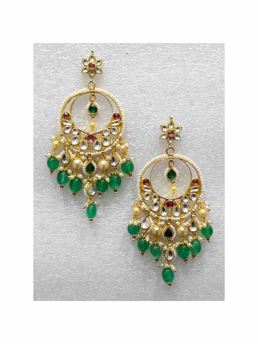EARRING in JADAU KUNDAN Style | Design - 15911