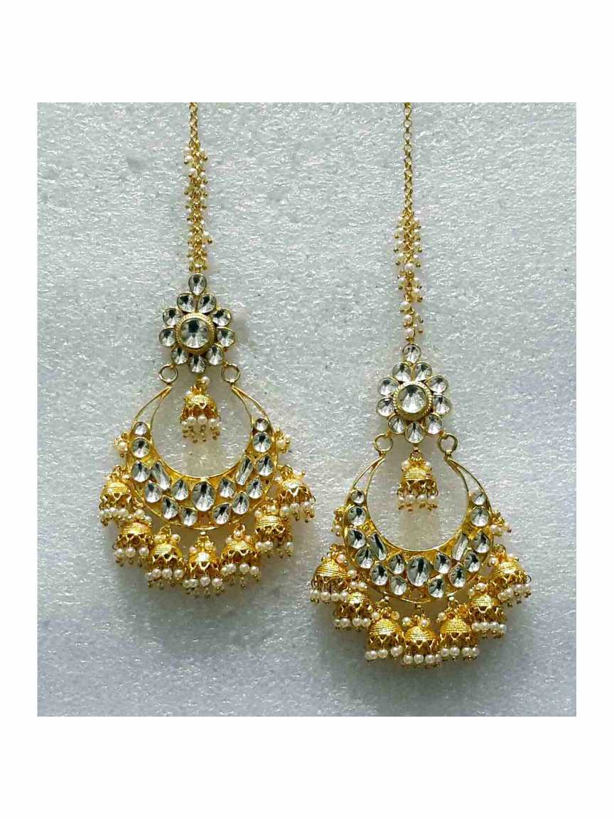 EARRING in JADAU KUNDAN Style | Design - 16059