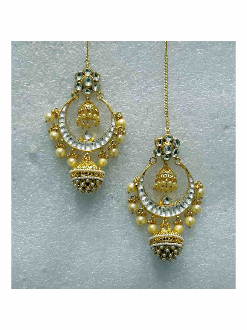 EARRING in JADAU KUNDAN Style | Design - 16074