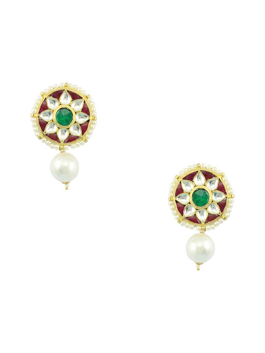 EARRING in JADAU KUNDAN Style | Design - 16115