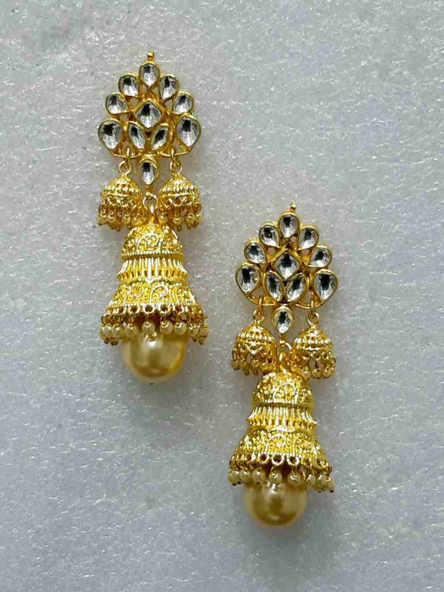 EARRING in JADAU KUNDAN Style | Design - 16158