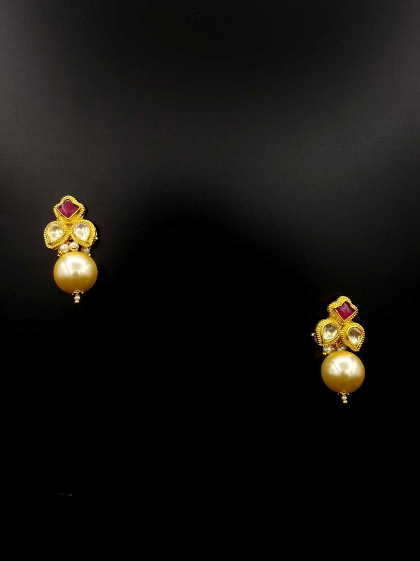 EARRING in JADAU KUNDAN Style | Design - 16231