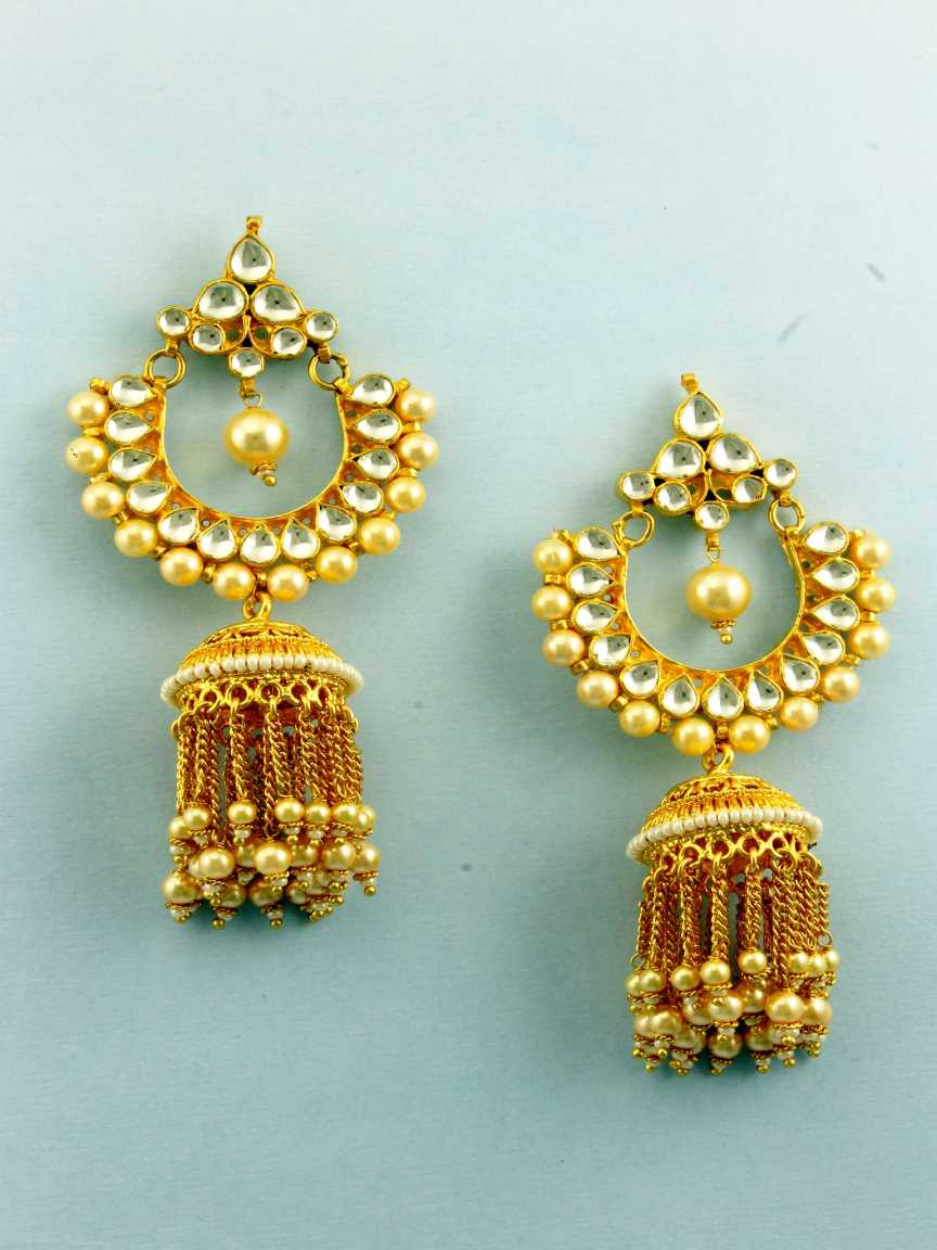 EARRING in JADAU KUNDAN Style | Design - 16280