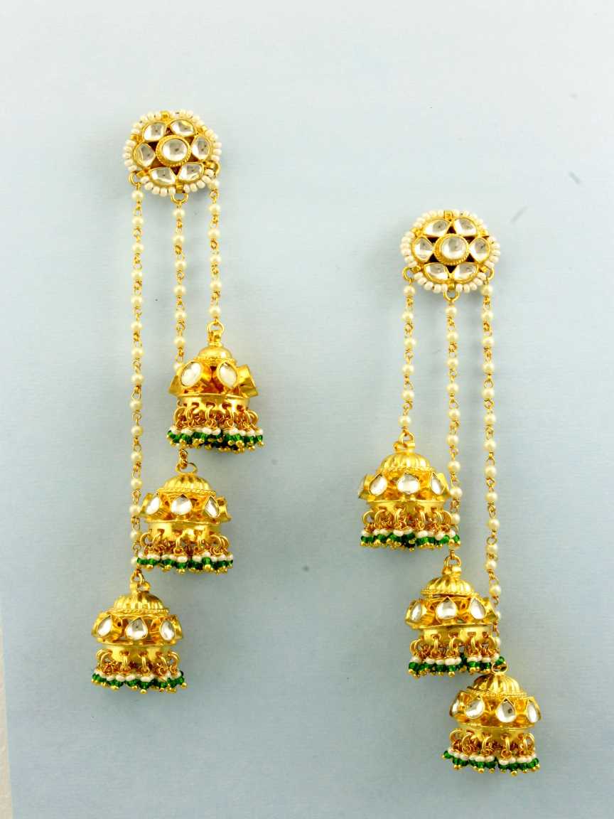 EARRING in JADAU KUNDAN Style | Design - 16299