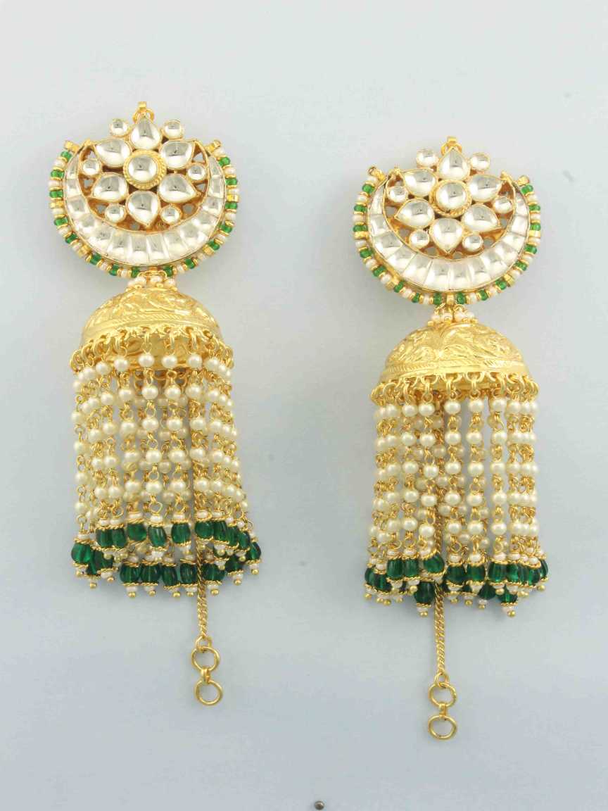 EARRING in JADAU KUNDAN Style | Design - 16339