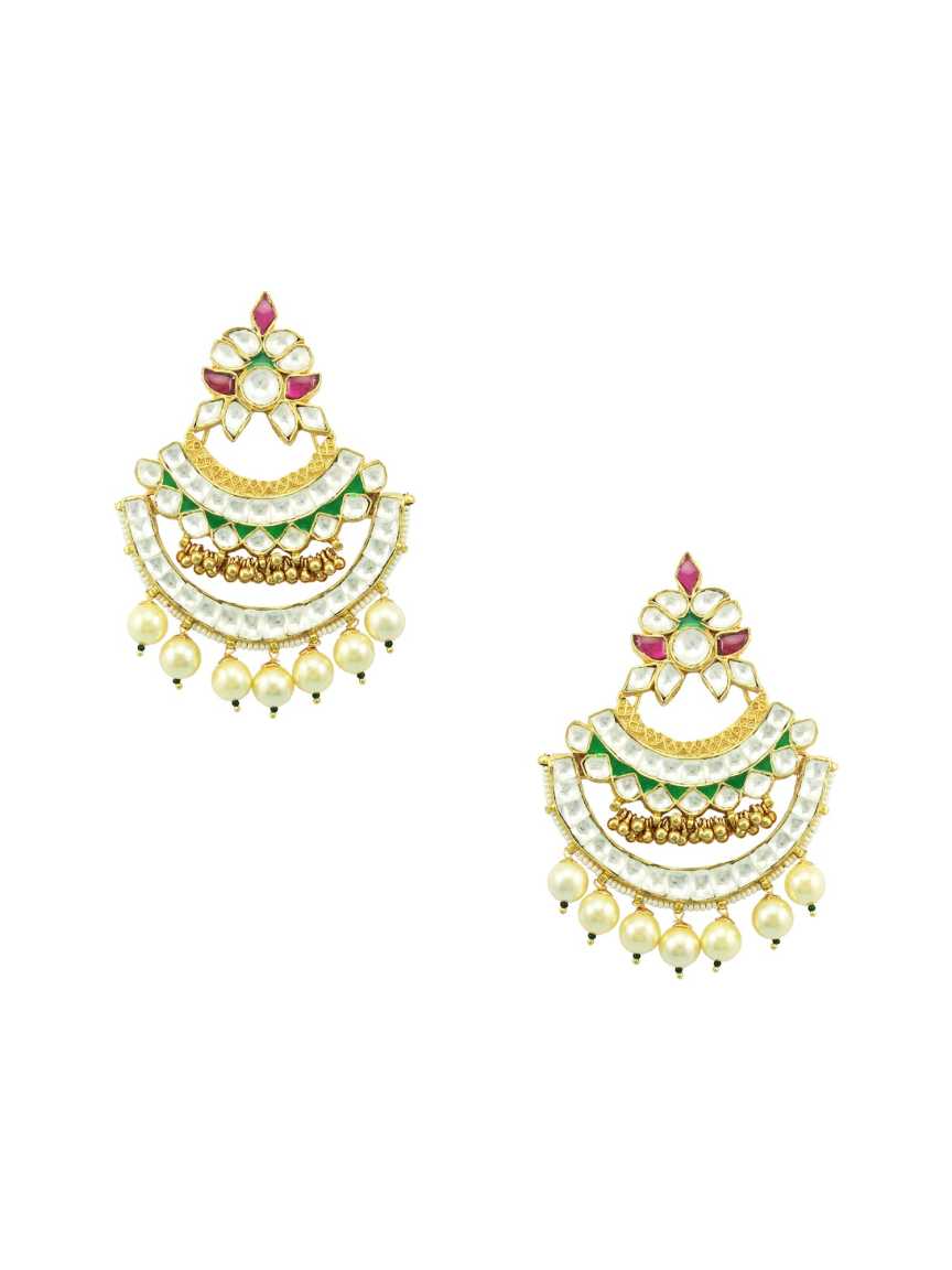 EARRING in JADAU KUNDAN Style | Design - 16351