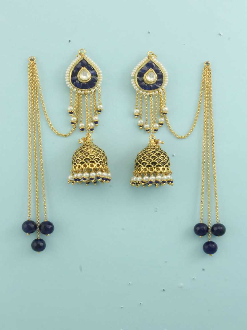 EARRING in JADAU KUNDAN Style | Design - 16559