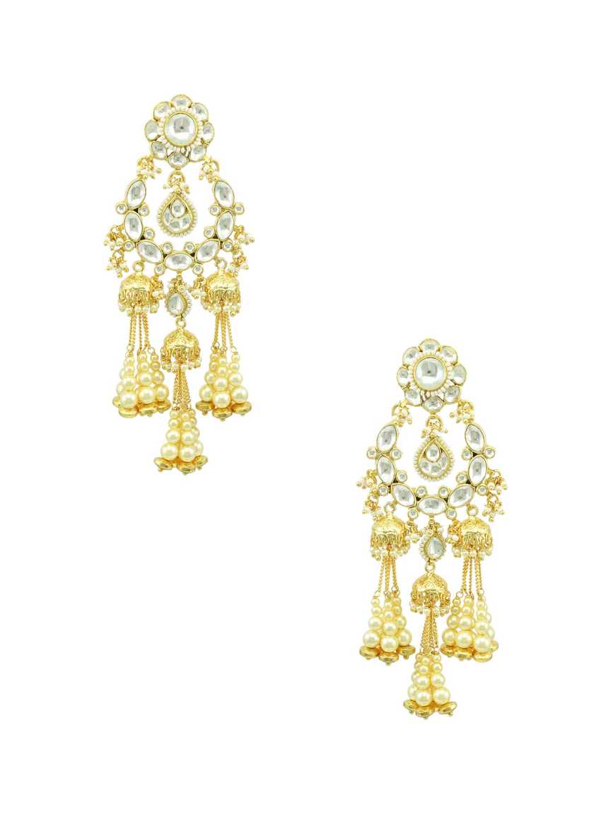EARRING in JADAU KUNDAN Style | Design - 16774