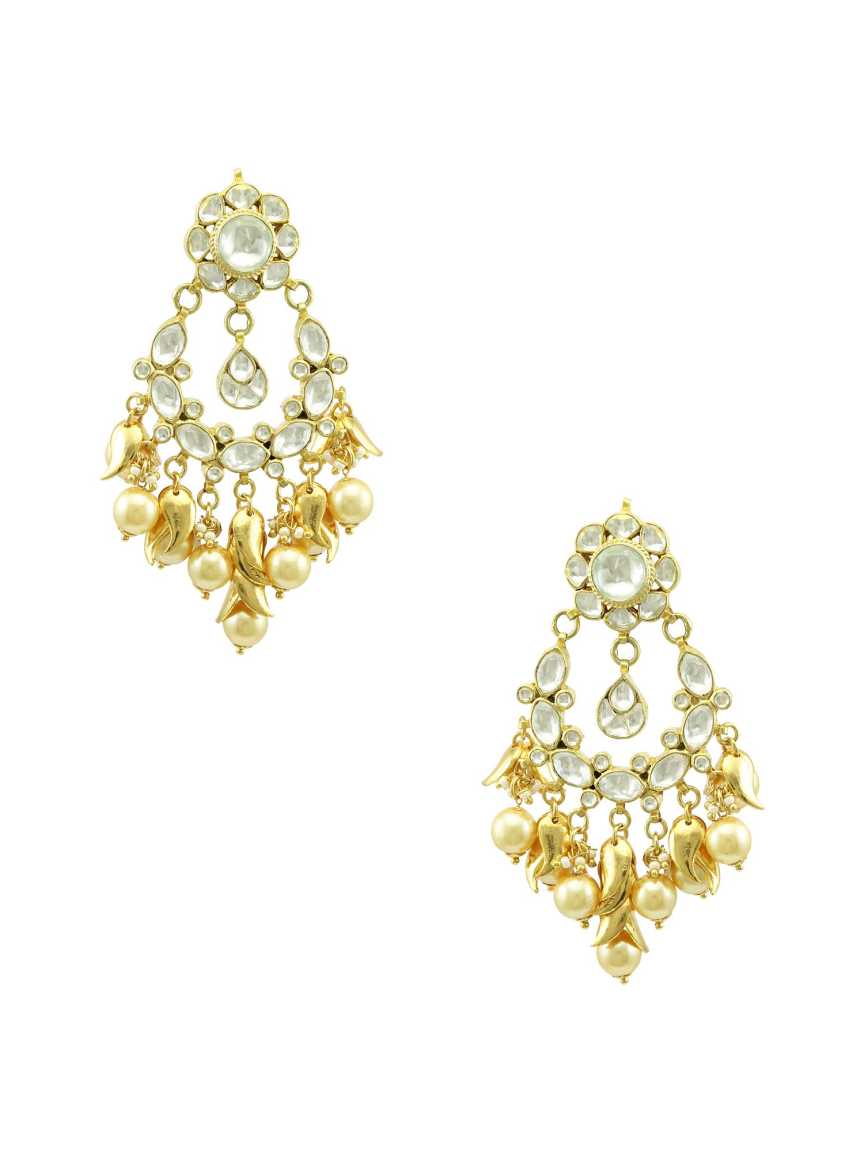 EARRING in JADAU KUNDAN Style | Design - 16783