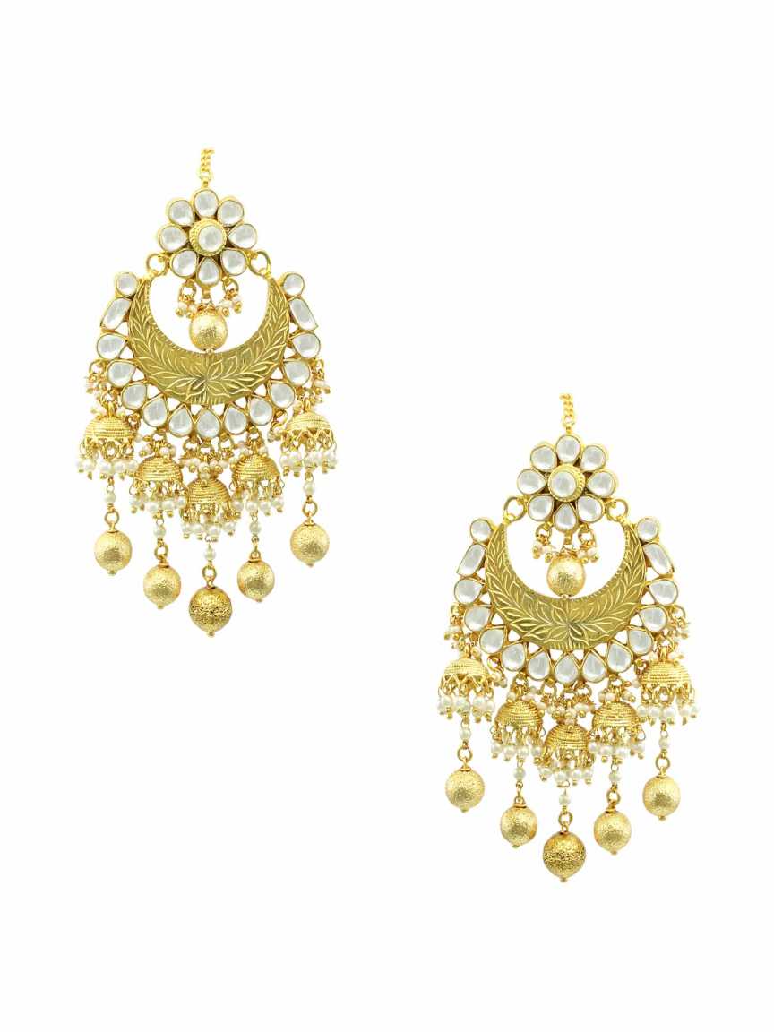 EARRING in JADAU KUNDAN Style | Design - 16827