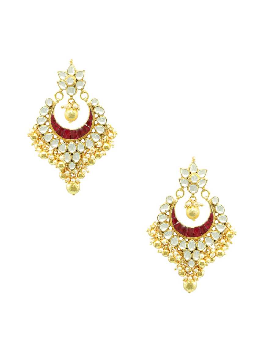 EARRING in JADAU KUNDAN Style | Design - 17164