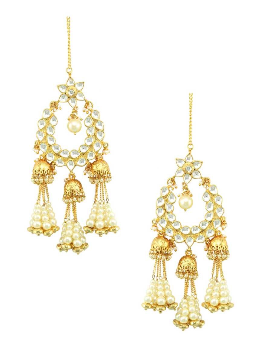 EARRING in JADAU KUNDAN Style | Design - 17325