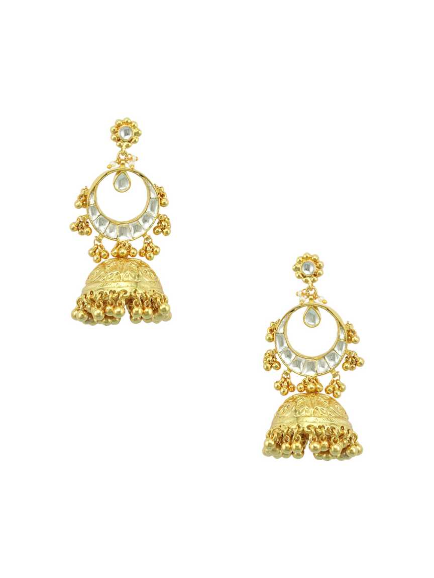 EARRING in JADAU KUNDAN Style | Design - 17435