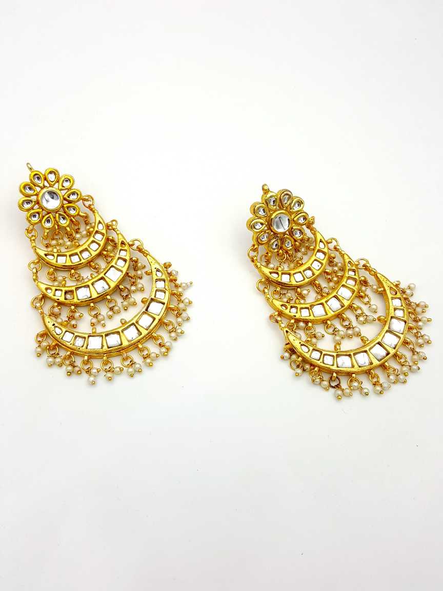 EARRING in JADAU KUNDAN Style | Design - 17683