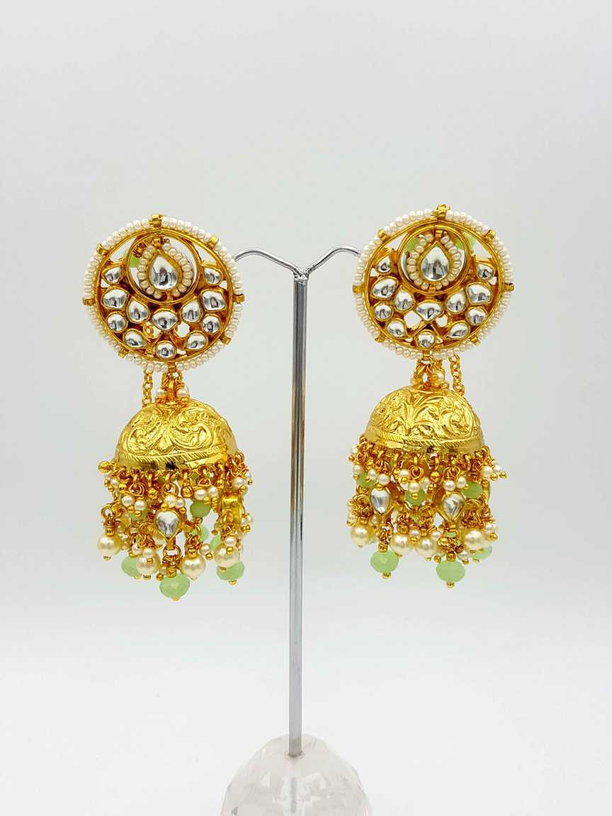 EARRING in JADAU KUNDAN Style | Design - 17931