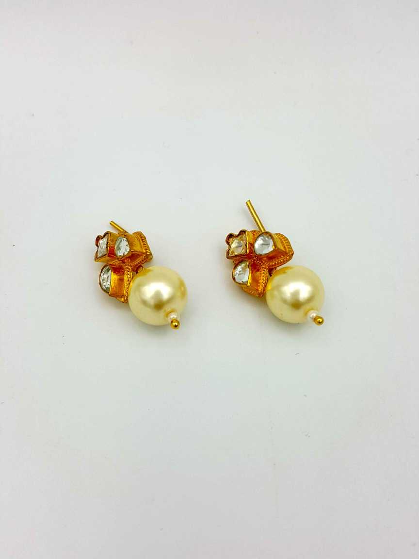 EARRING in JADAU KUNDAN Style | Design - 17936