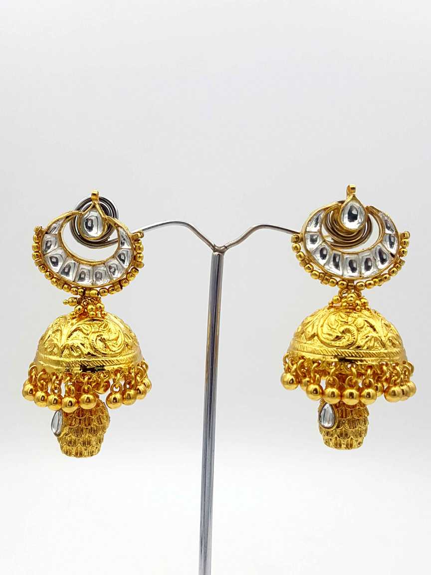 EARRING in JADAU KUNDAN Style | Design - 17966