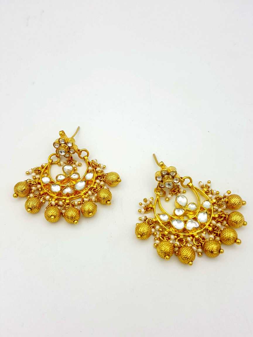 EARRING in JADAU KUNDAN Style | Design - 18047