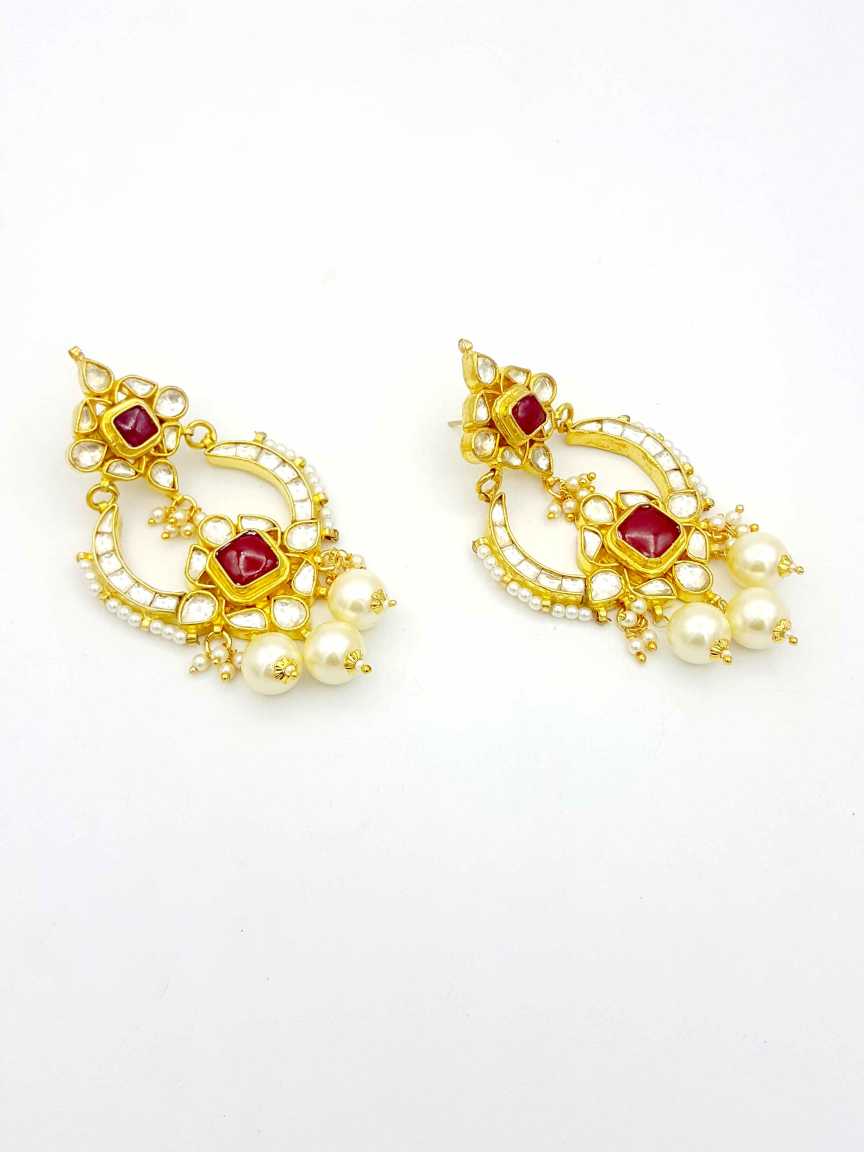 EARRING in JADAU KUNDAN Style | Design - 18244