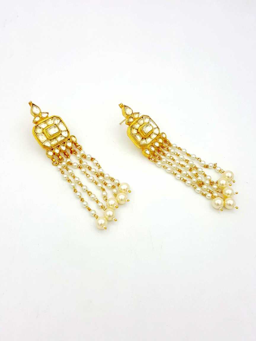 EARRING in JADAU KUNDAN Style | Design - 18245