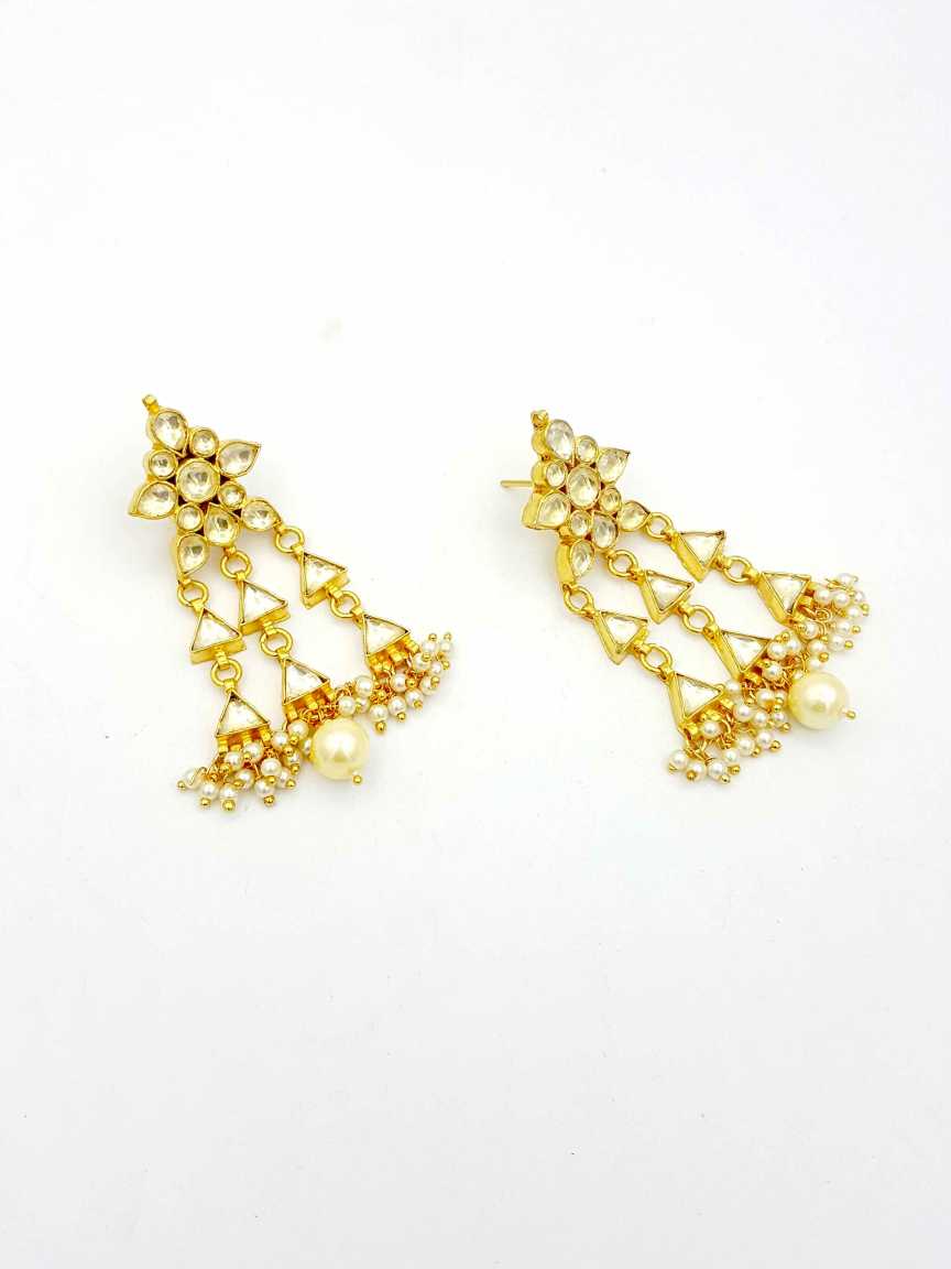 EARRING in JADAU KUNDAN Style | Design - 18251