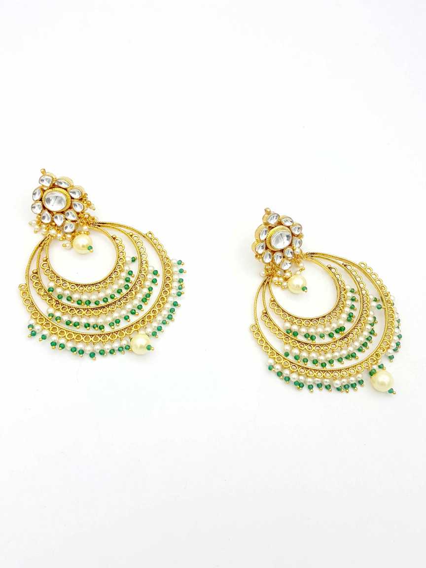 EARRING in JADAU KUNDAN Style | Design - 18252