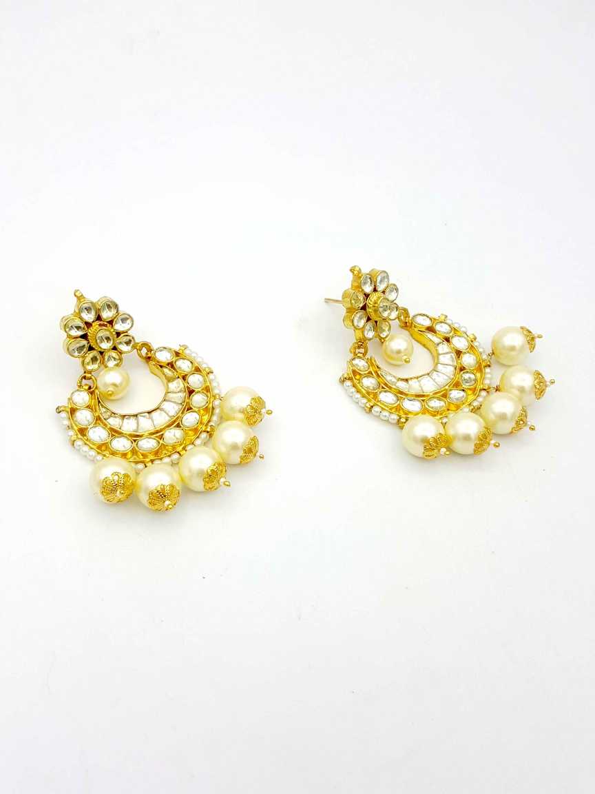 EARRING in JADAU KUNDAN Style | Design - 18253
