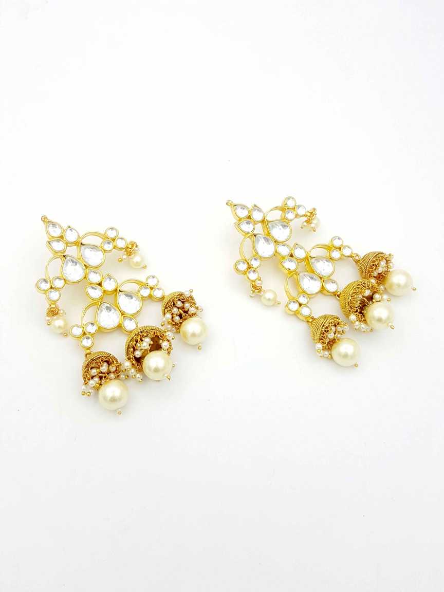 EARRING in JADAU KUNDAN Style | Design - 18254