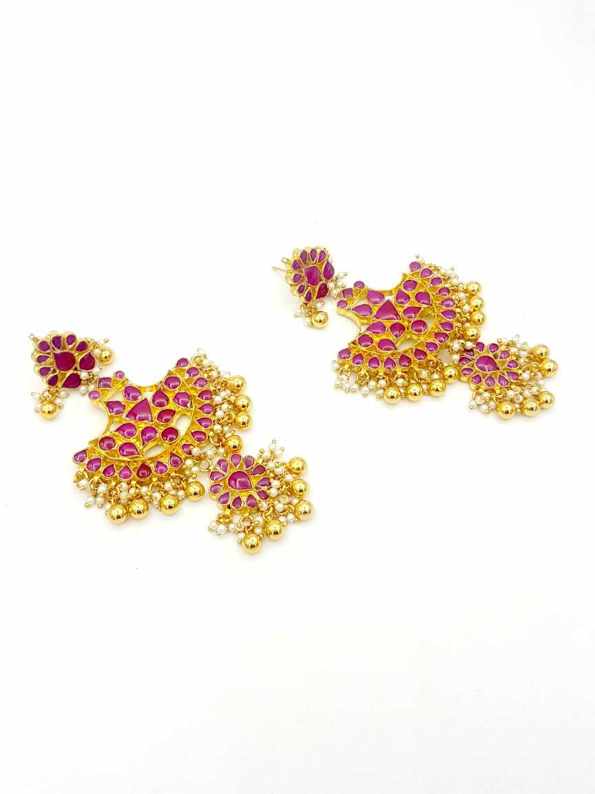 EARRING in JADAU KUNDAN Style | Design - 18262