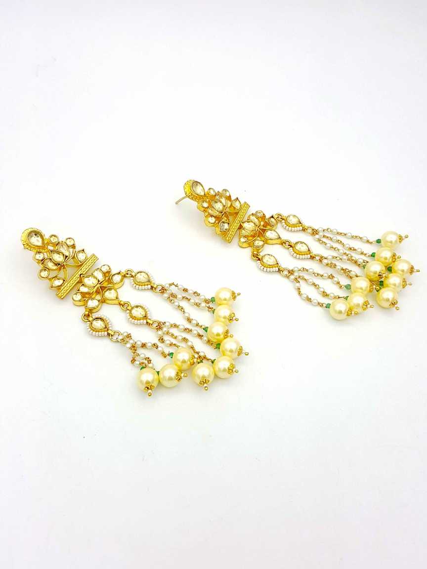 EARRING in JADAU KUNDAN Style | Design - 18263