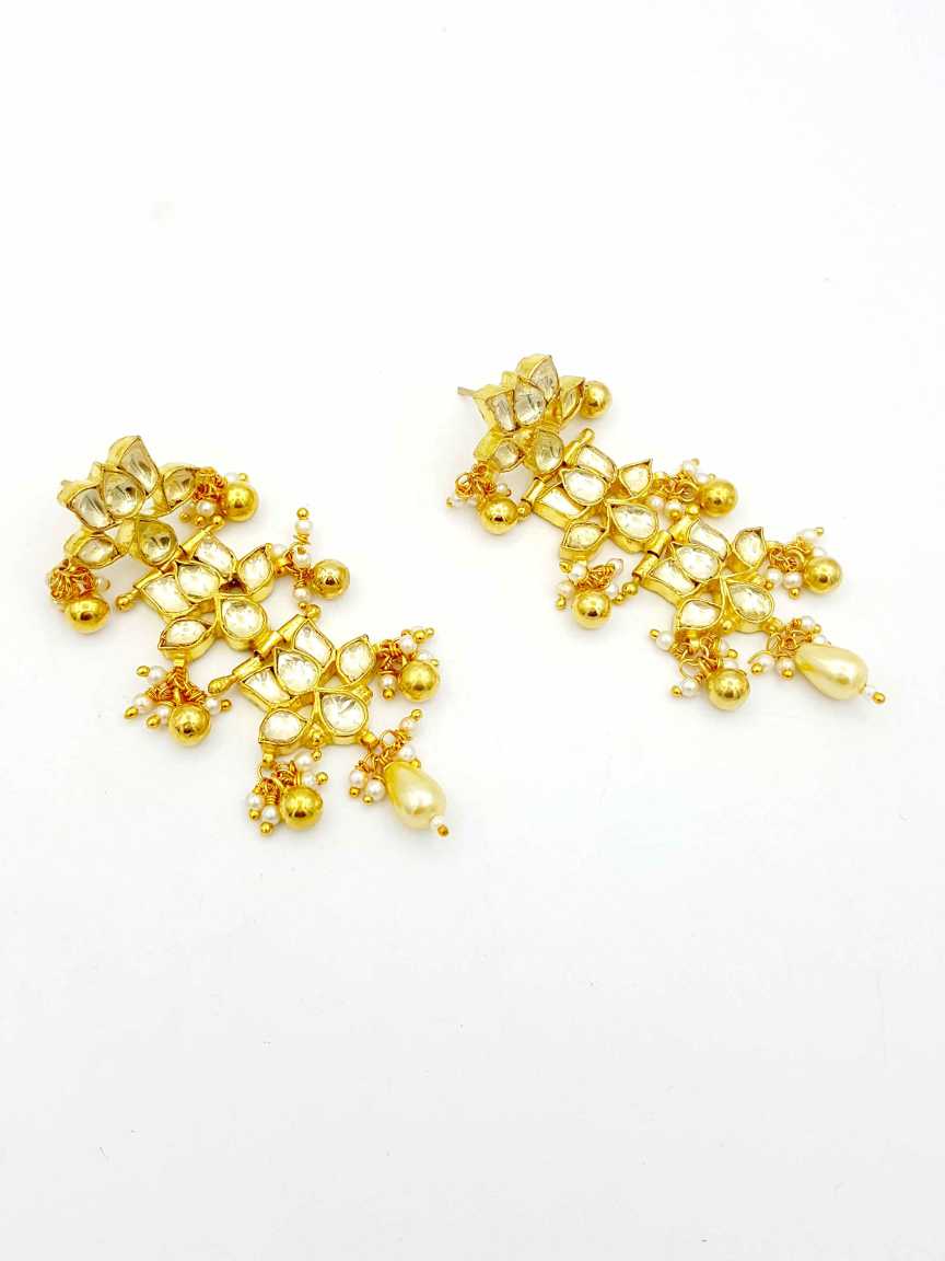 EARRING in JADAU KUNDAN Style | Design - 18333