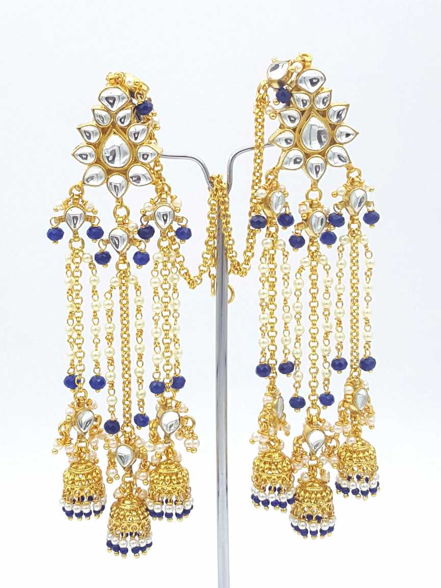 EARRING in JADAU KUNDAN Style | Design - 18402