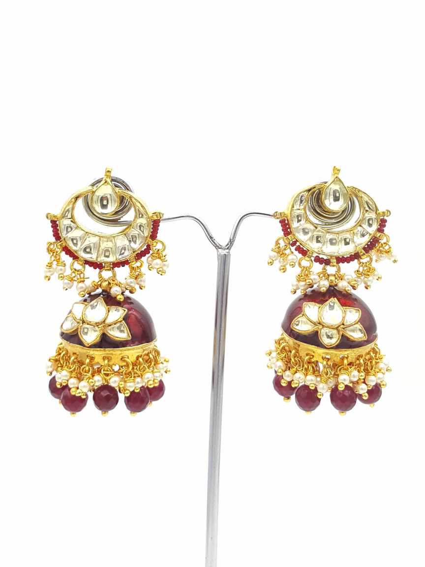 EARRING in JADAU KUNDAN Style | Design - 18437