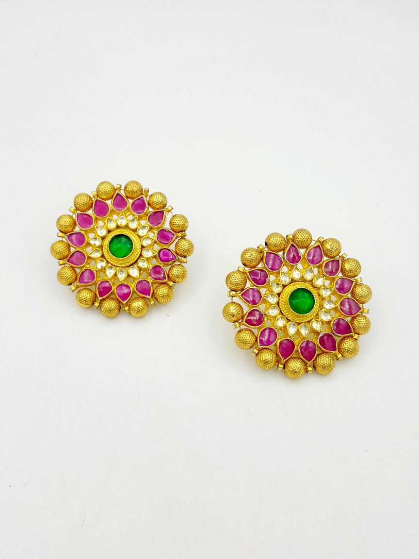 kundan-earring-ERKU18500RNGNHG