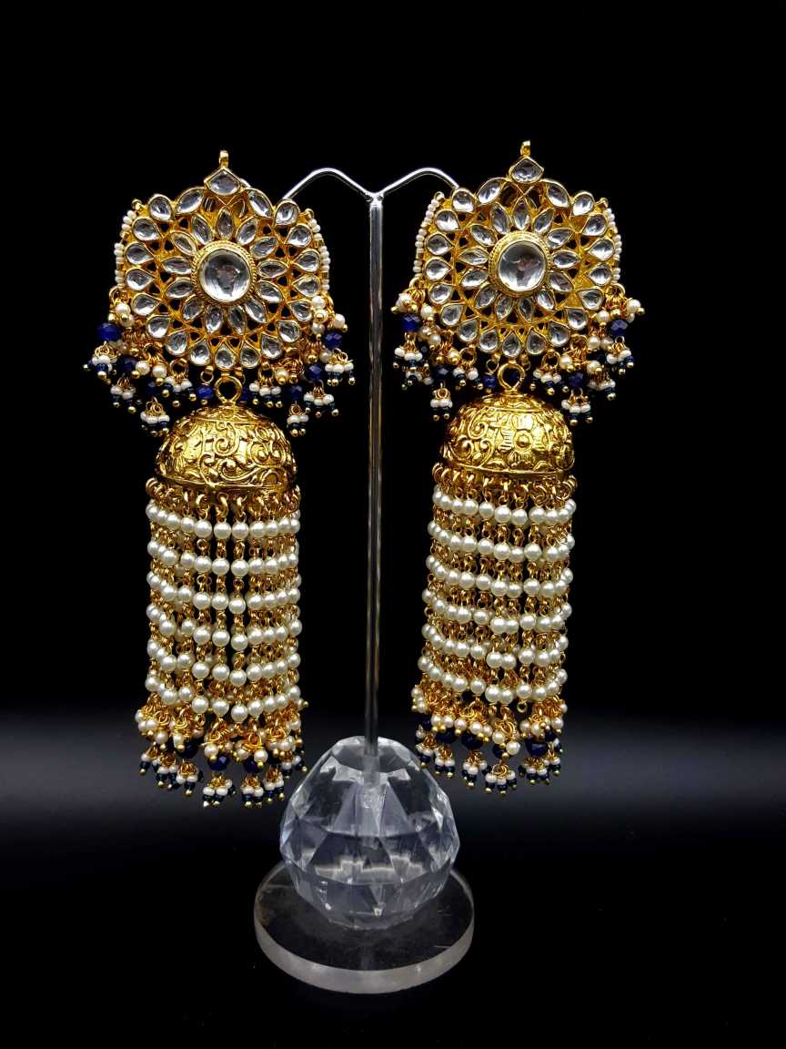 EARRING in JADAU KUNDAN Style | Design - 18554