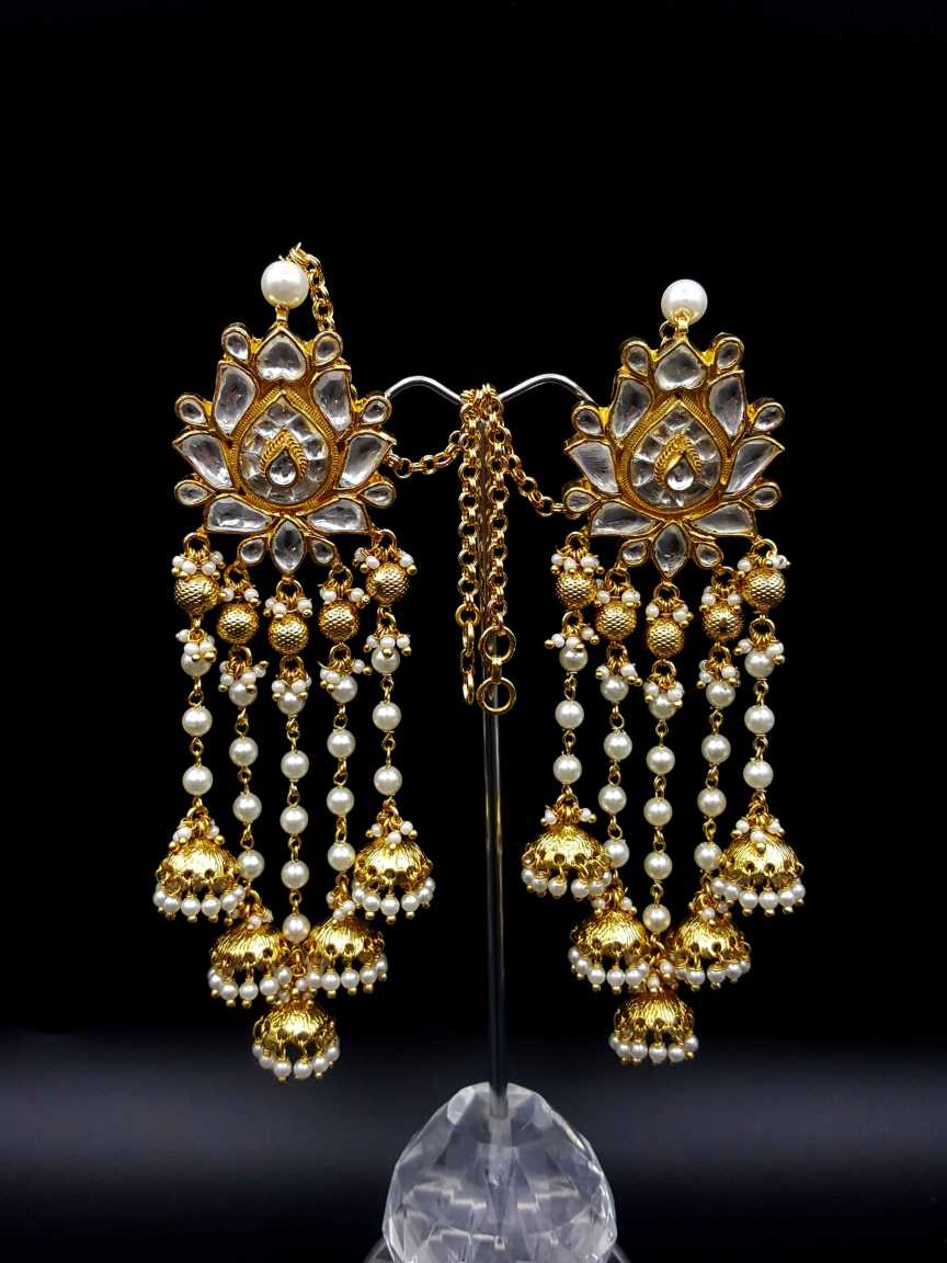 EARRING in JADAU KUNDAN Style | Design - 18559